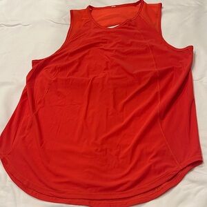 lululemon athletica Bright Red Tank Top